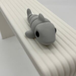 3D printed Shark mini Fidget Toy Fun Collectible Stress …